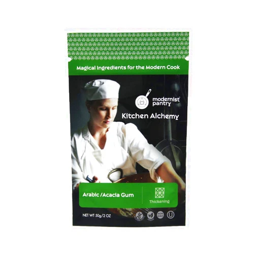 Modernist Pantry Pure Gum Arabic Powder [Acacia Gum] ⊘ Non-GMO Gluten-Free Vegan OU Kosher Certified - 50g/2oz