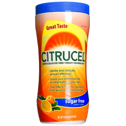 Citrucel Orange Sugar Free Laxative, 16.9 oz