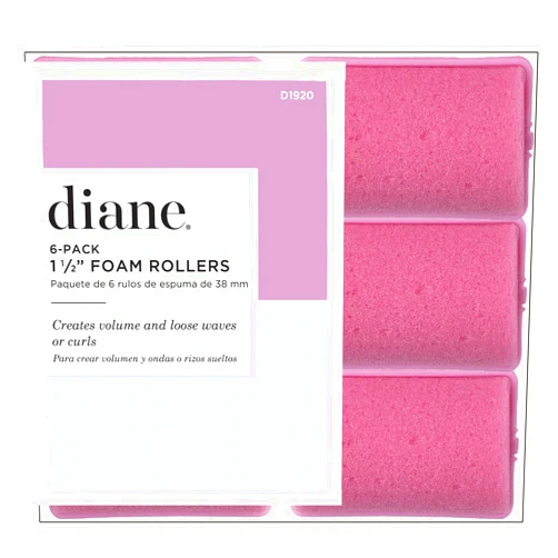 Diane Foam Rollers, Pink, 1.5