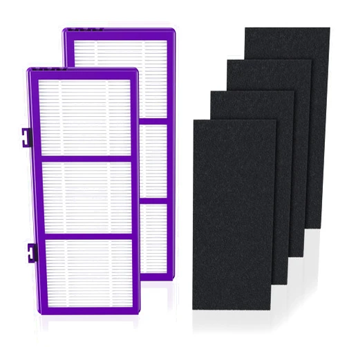 isinlive HAPF300AP Performance Plus Replacement Filter for Holmes AER1 HAPF300AP-U4 air Cleaner, 2 True HEPA+ 4 Carbon Pre Filters