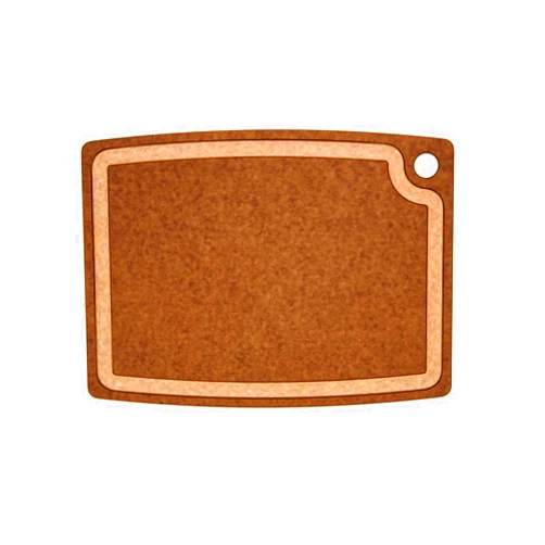 Epicurean Gourmet Series Cutting Board, 17.5-Inch by 13-Inch, Nutmeg/Natural