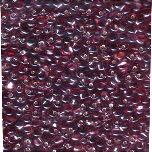 The Beadsmith Lt Amethyst Silver Lined Miyuki 3.4mm Fringe Seed Bead Glass Drops 25 Gram