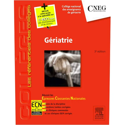 By Elsevier Masson (Author), Hubert Blain (Contributor), Jean-Luc Novella (Contributor), Antoine Rousseau (Contributor), Elena Paillaud (Contributor), Caroline Hommet † (Contributor), Philippe Chassagne (Contributor), Cédric Annweiler (Contributor), Virginie Van Wymelbelke (Contributor), kiyoka Kunigawa (Contributor), Arach Madjlessi (Contributor), Joël Belmin (Contributor), Marc Labetoulle (Contributor), Laure Joly (Contributor), Thierry Constans (Contributor), Marc Paccalin (Contributor), Sylvie Bonin-Guillaume (Contributor), Didier Bouccara (Contributor), Patrick Manckoundia (Contributor) & 16 more Format: Kindle Edition Gériatrie: Réussir les ECNi (les référentiels des collèges)