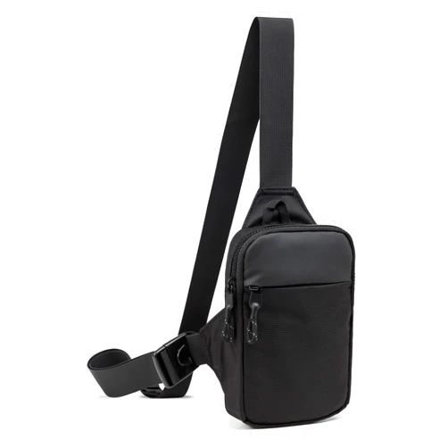 Higouta Mini Sling Bag for Men and Women, Small Crossbody Bag Trendy, Casual Waterproof Phone Chest Bag for Travel