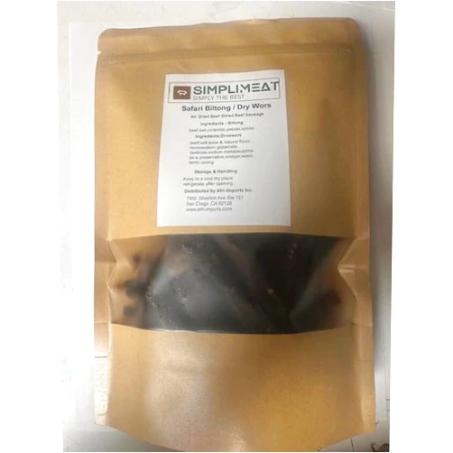 SimpliMEAT CHilli Bites Air-Dried, Sugar-Free, Dairy-Free, Paleo, Keto 2 by 8oz 1LB