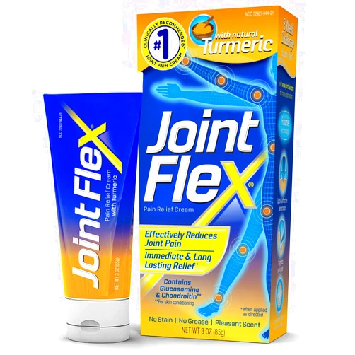 JOINTFLEX Pain Relief Cream with Turmeric, Arthritis Pain Relief, Joint Pain Relief, 3 Ounce Tube