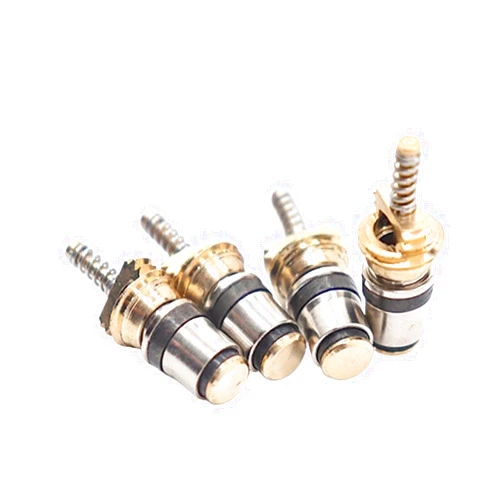 BGFJHYJ Auto Parts Air Conditioning Charge Cold Medium Interface Valve Core Compatible with Peugeot Car Accessories(10PCS)