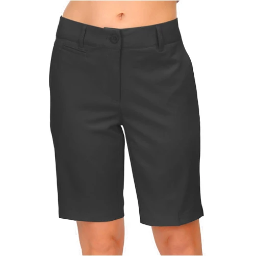 Lesmart Womens Golf Shorts Lightweight Stretch Relaxed Fit Knee Length Ladies Bermuda Shorts