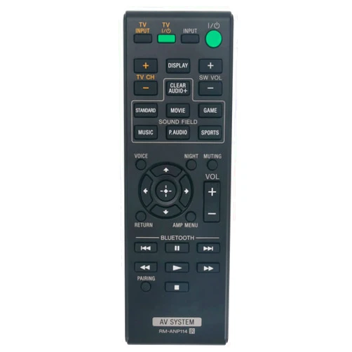 ZdalaMit RM-ANP114 Replacement Remote Control Commander fit for Sony Soundbar HT-CT370 HT-CT770 SA-WCT370 SA-CT370 SA-WCT770 SA-CT770 HTCT370 HTCT770 Sound Bar Speaker System