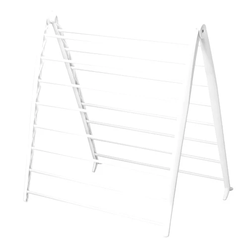 Whitmor Spacemaker Folding Drying Rack, Freestanding Indoor Clothes Dryer, Space Saving Compact Design, 6