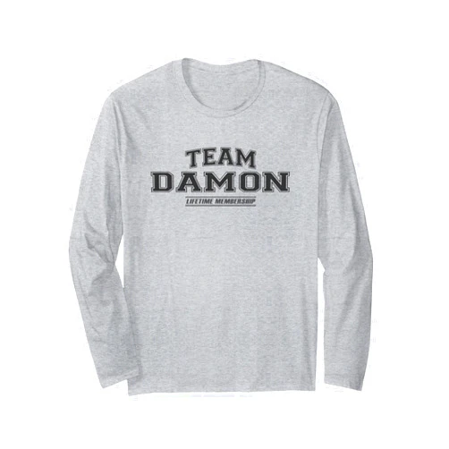 Team Damon Proud Family Gifts Team Damon | Proud Family Surname, Last Name Long Sleeve T-Shirt
