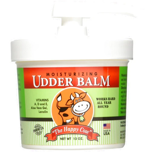 Speuni The Happy Cow Moisturizing Udder Balm - 12 ounce pump