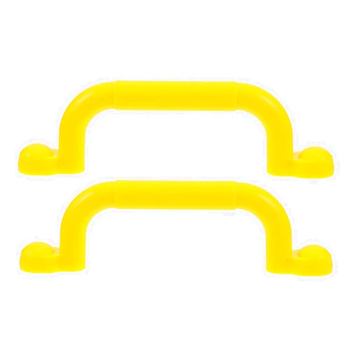 Toyvian 2pcs Large Plastic Safety Handles for Kids Playground Equipment Indoor/Outdoor Use for Playhouses and Climbing Frames in Parks and Kindergartens