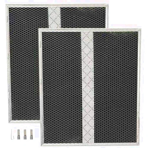 BestRec Range Hood Non-Ducted Filter Replacement, Compatible with Broan HPF30 S97020466 Charcoal Filter Type XC, For Broan-Nutone Series Range Hood Filter, Traps Odors & Grease 14.6” x 12.8” x 0.14” - 2 Pack