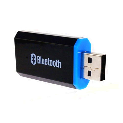 Szyafei USB Bluetooth Receiver Adapter Wireless Audio Adapter 3.5mm Car Kit Music Receiver for Home/Car Stereo Sound System, Portable Speskers, (Aux in) with 3.5mm Cable (Black)…