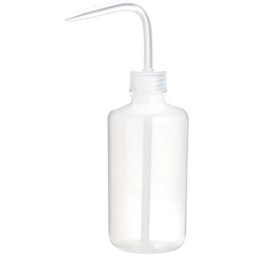 Pirate Face Tattoo ACM Economy Wash Bottle, LDPE, Squeeze Bottle Medical Label Tattoo (250ml. / 8oz / 1 Bottle)