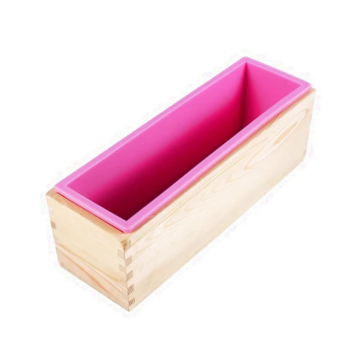 Generic Rectangle Silicone Soap Flexible EasyRelease DIY Tool for CakeBread Making - Environmentalfriendly Safety Material, RefrigeratorMicrowave, 1pcs [BakeCraft Enthusiasts]