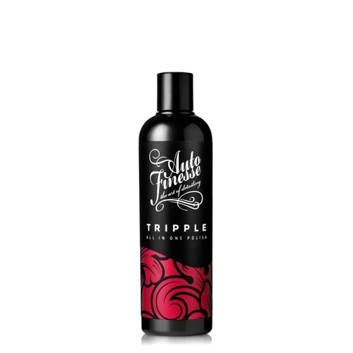 Auto Finesse Tripple All-in-One Polish | Car Polish & Wax | 500ml | Paint Correction, Gloss Enhancement, Protection | Truly British