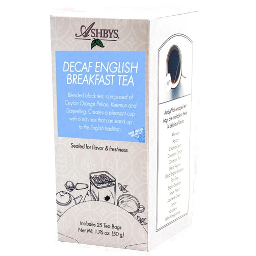 Ashbys Teas Ashbys English Breakfast Decaf Tea, 25 Bags