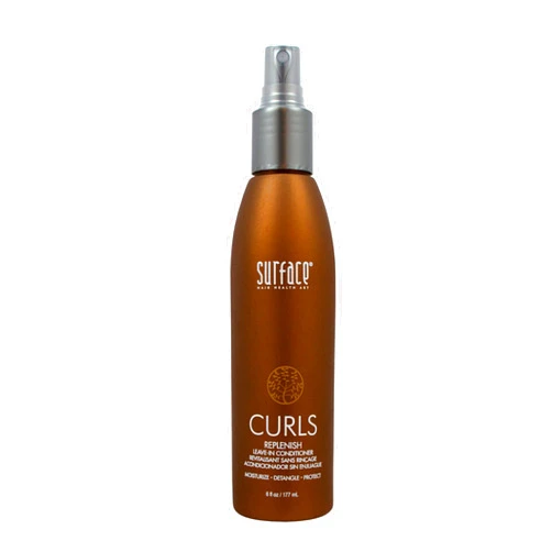 Surface Hair Curls Replenish Leave In Conditioner - Sulfate Free and Paraben Free Natural Hair Moisture 6oz