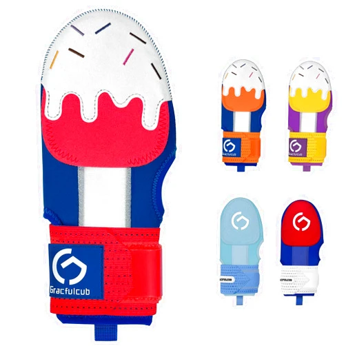 Gracfulcub Sliding Mitt, Baseball Sliding Mitt, Sliding Glove Baseball Softball Guard, Ergonomic Design Baseball Sliding Mitt Protect Fingers for Base Running