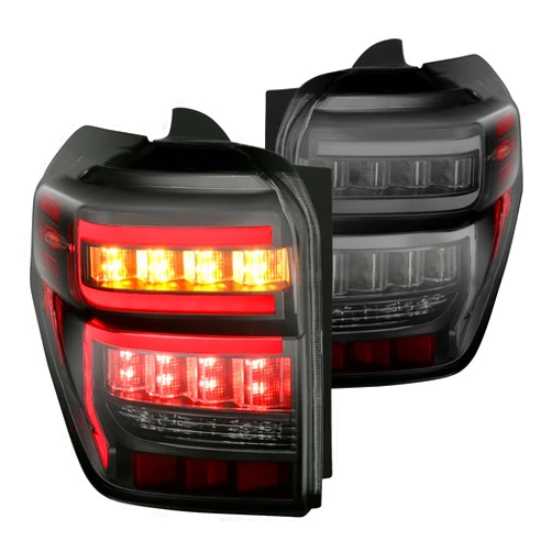 ANZO USA ANZO (311312) 2014-2020 Toyota 4Runner T.L Black Housing Smoke Lens Red Light Bar W/Sequential