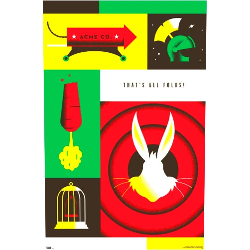 Trends International Warner 100th Anniversary - Looney Tunes Wall Poster
