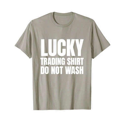 Investor Apparel & Trader Gifts Lucky Trading Shirt Investor Stock Market Traders Gift T-Shirt