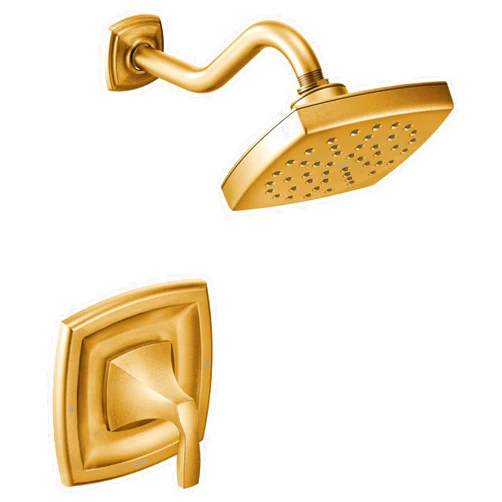 Moen T3692BG Voss Moentrol Volume Control Shower Trim Kit, Valve Required, Brushed Gold
