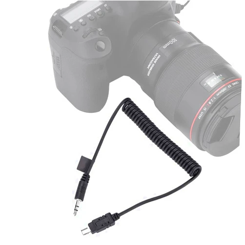 Mugast MC-DC2 Shutter Cable,0.5m Camera Remote Shutter Release Connecting Cord Cable for 7100,D7200,D7000,D5100,D5000,D3200,D3100,D90,D750,D610,D600,D7100,D7000,D5300,D5200,D5100(3.5mm-N3)