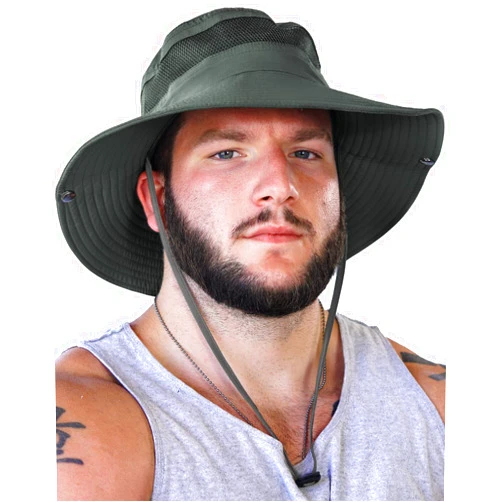 GearTOP Fishing Hat UPF 50+ Wide Brim Sun Hat for Men and Women, Mens Bucket Hats with UV Protection for Hiking Beach Hats
