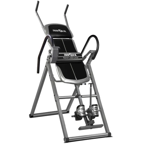 Innova Health and Fitness Innova Inversion Table with Stretch Bars for Optimal Slope Inversion and Full Body Stretch
