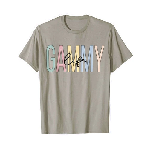 Boho Gammy Grandma Appreciation Mother's Day Gammy Life Gammy Grandma Boho Gammy Grandmother T-Shirt