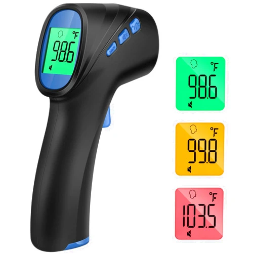 GoodBaby Forehead Thermometer for Adults and Kids, Digital Infrared Thermometer with Fever Alarm, FSA HSA Eligible, Fast Accurate Results, Easy to use