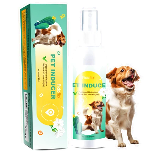 FidoFlix Dog Potty Training Spray,Potty Here Spray for Dogs for Indoors & Outdoor,Training Spray for Dogs to Pee in One Spot,Prevent Your Pet from Soiling The Carpet,120ML