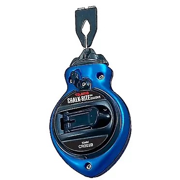 Bon Tool Tajima CR202B-P Chalk Rite II - Contractor Grade Ultra Thin Chalk Line,Blue