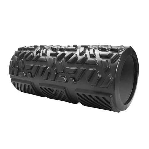Gaiam Restore Massage Roller - Deep Tissue Performance Muscle Roller | Multi Textured Massager, High Density Hard Inner Core (13