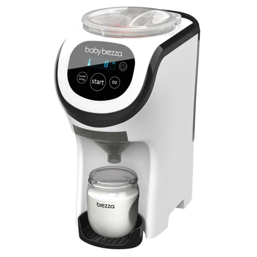 Baby Brezza Formula Pro Mini Baby Formula Mixer Machine Fits Small Spaces and is Portable for Travel– Bottle Makers Makes The Perfect Bottle for Your Infant On The Go, White