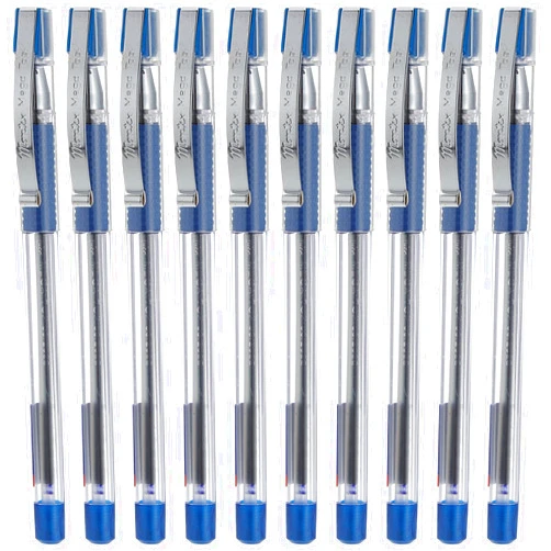 Montex Mega Top Blue Ball Point Pen (10pcs)