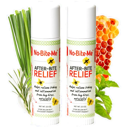 SALLYEANDER Sallye Ander No-Bite-Me After-Bite Relief Stick - 2 Sticks - All Natural Bite Itch Relief - Safe for Kids and Infants