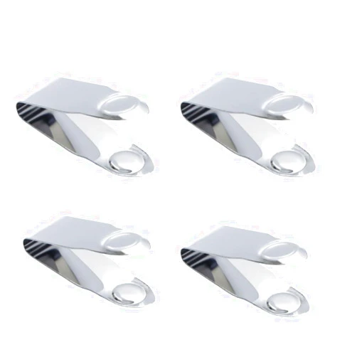 QLXHBOT Stainless Steel Strawberry Huller Fruit Stem Remover Picker Leaf Peeler Tweezers Kitchen Gadgets for Strawberry Cherry Tomato Fruit Tools, 4Pcs
