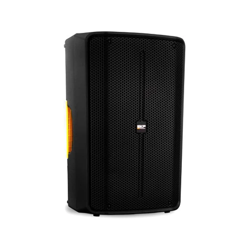 SKP Pro Audio Q 10 MK 2 Powered Monitor Speakers - 10 Inches Woofer, 1300W Bluetooth with XLR Line Output - 3 Input Channel- Dj Event and Stage
