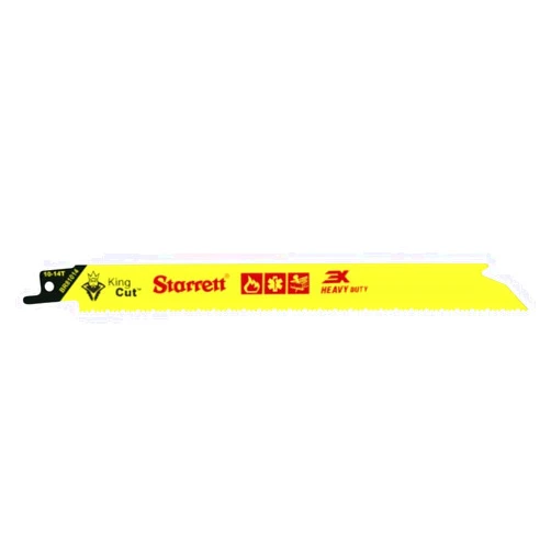 Starrett Bi-Metal King Cut Fire Rescue and Demolition Reciprocating Saw Blade - 8
