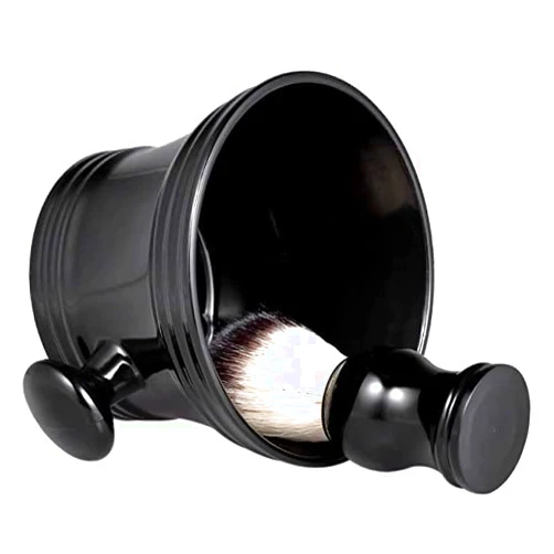 Vkzylife Traditional Beard Shaving Tools Set - Best Mug Bowl Made of ABS and Shaving Brush Wet Shaving Kit