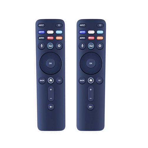 Besia [2 Packs] Universal Vizio Remote XRT260 Replaced IR Fit for All VIZIO Smart TV Smartcast 4K P-Series V-Series D-Series M-Series XRT136 XRT140 with Hbomax,Netflix,PrimeVideo,Plutotv,iHeartRadio,Crackle