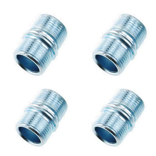 E-outstanding Metal Rack Connector 4pcs 1Inch/25.4mm Wire Rack Shelve Unit Pole Connector Storage Shelf Shelving Holder Connection Nuts Replacement Parts (ID: 16mm, OD: 23mm)