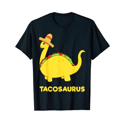 Funny Tacosaurus rex Cinco de Mayo Tees & Ideas Tacosaurus Shirt Fun & Cool Cinco de Mayo Gift Taco Dinosaur T-Shirt