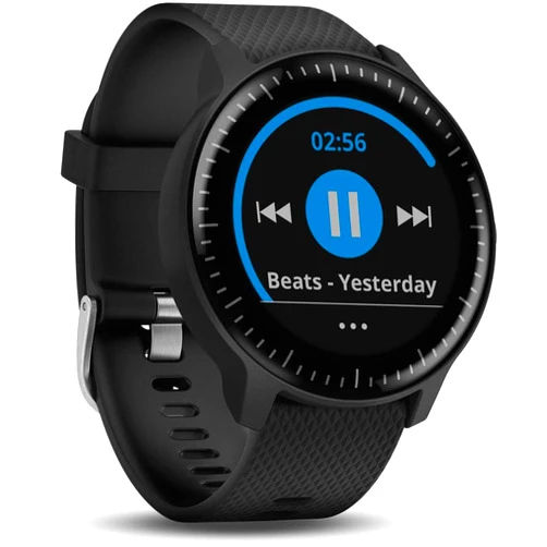 Garmin Vivoactive 3 Music, GPS Smartwatch with Music Storage, Wi-Fi, Black with Stainless Hardware- Worldwide (Renewed)