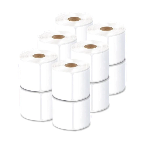 EnKo Products enKo [12 Rolls, 4800 Labels] Address, Shipping & Barcode Labels 30324 (2-1/8