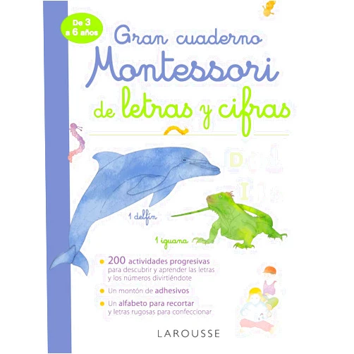 Larousse Editorial,Agencias y archivos fotográficos,Jordi Trilla Segura Gran cuaderno Montessori de letras y cifras
